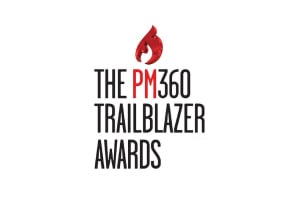 the PM360 trailblazer award logo – pharma excellence award